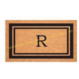 Calloway Mills Border Doormat 24" x 36" Black