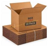 BOX USA Medium Moving Boxes 20-Pack