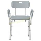Medline Shower Chair with Backrest, Armrests