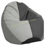FDP SoftScape Dew Drop Bean Bag Chair - Gray