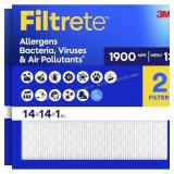 Filtrete 14x14x1 MERV 13 Filter, 3-Months