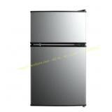 Mainstays 3.2 Cu Ft 2-Door Mini Fridge, SS