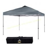 CROWN SHADES 10x10 Gray Pop-Up Canopy
