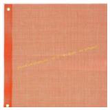 18 in. x 18 in. Safety Flag with Grommets
