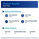 Project Source Lightweight 1/2-in x 30-ft Hose