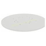 Lorell LLR99875 36in Radius Tabletop White