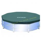 10 ft. W x 10 ft. L Round Blue Pool Cover Tarp