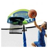Machrus Trampoline Basketball Hoop w/Ball