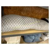 YZ HOME Long Body Pillow for Adults in grey