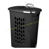 Sterilite Ultra Wheeled Laundry Hamper, Black