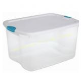 4ct Sterilite, 64 Qt./61 L Latching Box, White