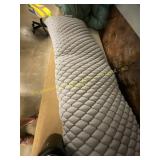 YZ HOME Long Body Pillow for Adults in grey