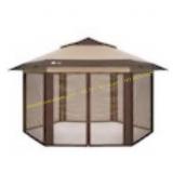 crown shades screen room hexagon
