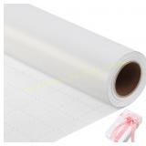 5ct White Wrapping Paper Roll 33ft x 17in