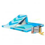 Inflatable Floating Slide Dock 10 ft complete ?