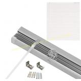 White Aluminum Venetian Blinds 1" Slats
