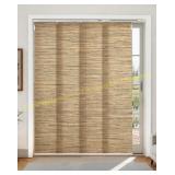 Lazblinds Adjustable Vertical Blinds, Khaki