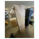 Roll of thick paper brown