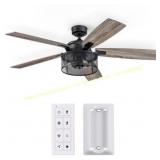 Honeywell Carnegie 52" Ceiling Fan with Light