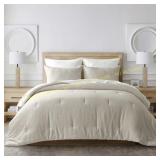 Evergrace 3-pc Microfiber Waffle Set Queen