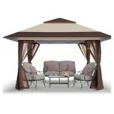 CROWN SHADES 13x13 Pop Up Gazebo Canopy Tent