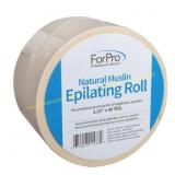 ForPro Muslin Epilating Roll, 3.25"x40yds