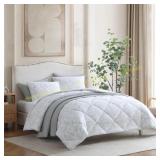 Jennifer Adams Reversible Comforter Set Queen