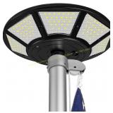 Solar Flag Pole Light (Black)
