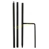 Garden Poles, 23.6" Iron Rod for Wind Spinners