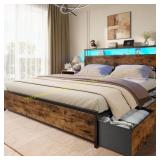 complete? Forestell Queen Bed Frame w/ Headboard