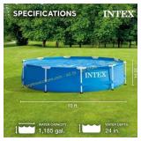 Complete? Intex 10ft x 30in Above Ground Pool