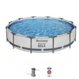 COMPLETE? Bestway Steel Pro MAX 12ft Round Pool Se