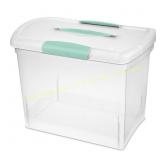 Sterilite Clear Storage Box Stackable