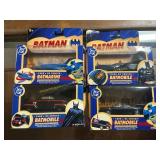 4Ct Die-Cast Batman Vehicles