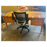Custom Desk + Office Chair