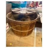 Bushel Basket, Lamp Shades, Etc