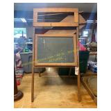 Antique Easel Chalkboard