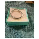 Unverified Vintage Silver Bracelet