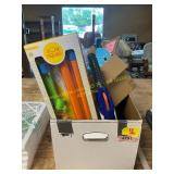 Box Full of Assorted Kids Toys