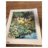 Framed 'The Frog Pond'