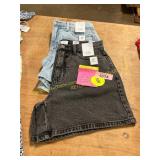 2ct Size 2 High Rise Denim Shorts