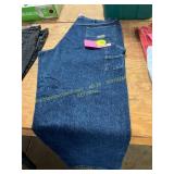 Mens Wrangler 44x30 Carpenter Style Jeans