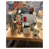 Thermos, Marshmallow Man, Betty Boop, Etc
