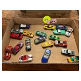 Flat of Toy Race Cars