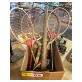Tennis Rackets, Bat, Etc