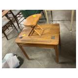 Small Stool & Table