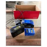 2ct 4A 24v Batteries, Cord, Etc