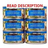 Kirkland Chunk Chicken in Water (12.5oz) (6)
