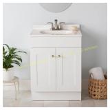 Project Source 24-in White Vanity top