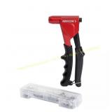 Headless 1-Handed Swivel Rivet Tool Kit in Box